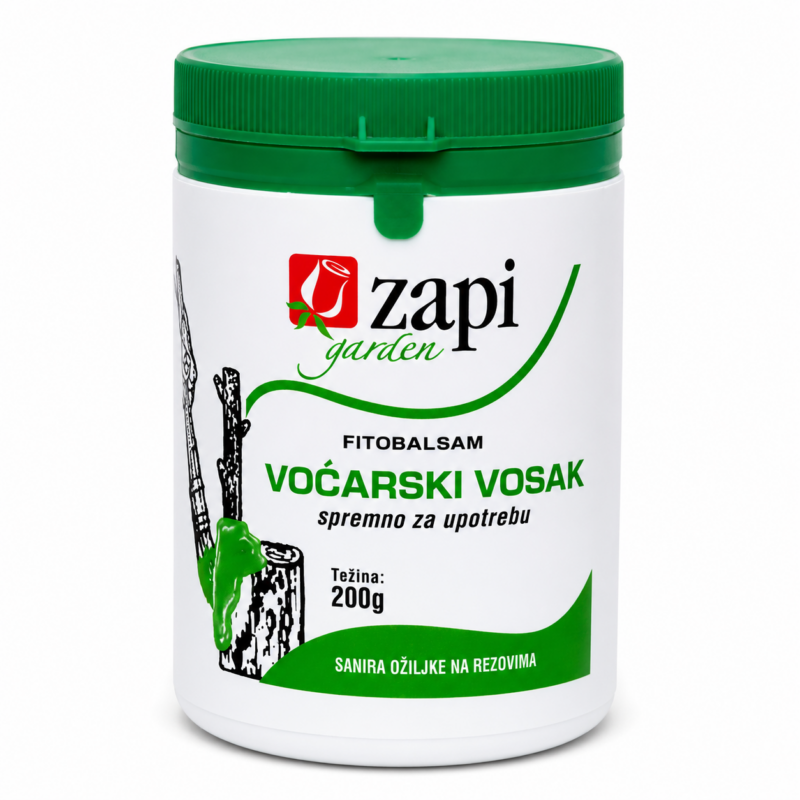 Zapi Garden Fitobalsam voćarski vosak spreman za uporabu za zaštitu rana nakon rezidbe i cijepljenja voćaka