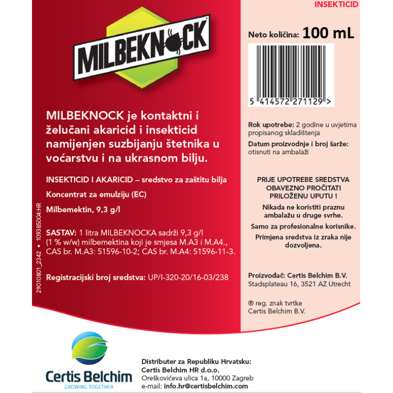 Milbeknock 100 ml