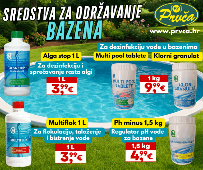 Sredstva za održavanje bazena