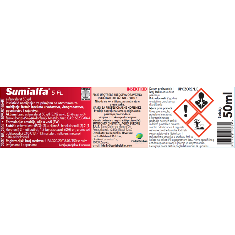 Sumialfa 5 FL 50 ml