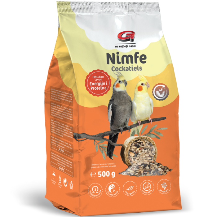 Gebi hrana za nimfe 500 g