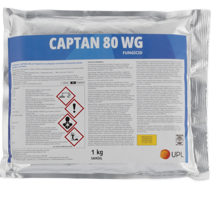 Captan 80 WG 1 kg