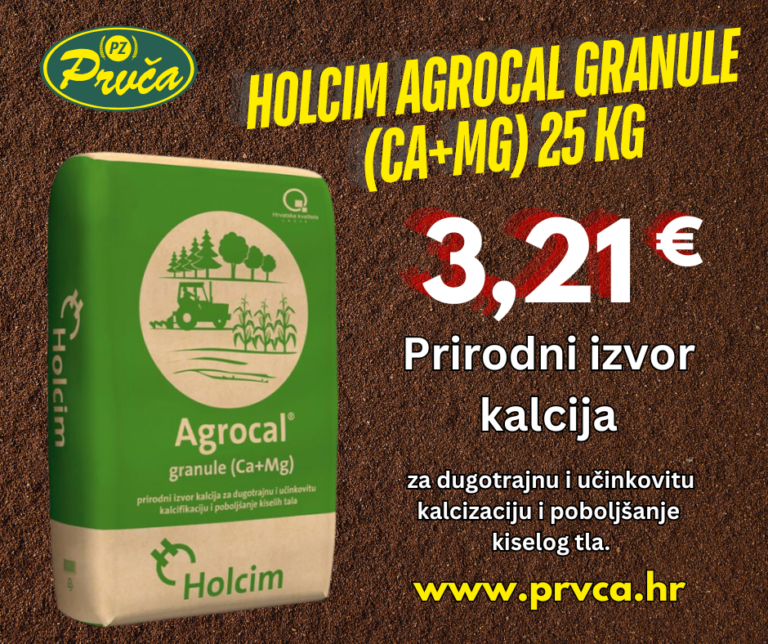 Holcim Agrocal Granule (Ca+Mg) 25 kg