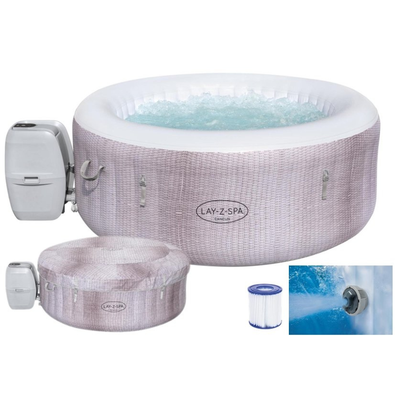 Jacuzzi na napuhavanje Bestway Lay Z Spa Miami 18066cm bijeli