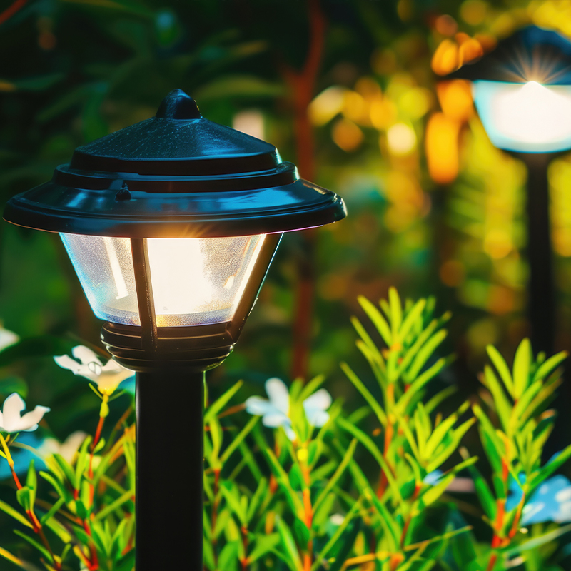 Garden lamps