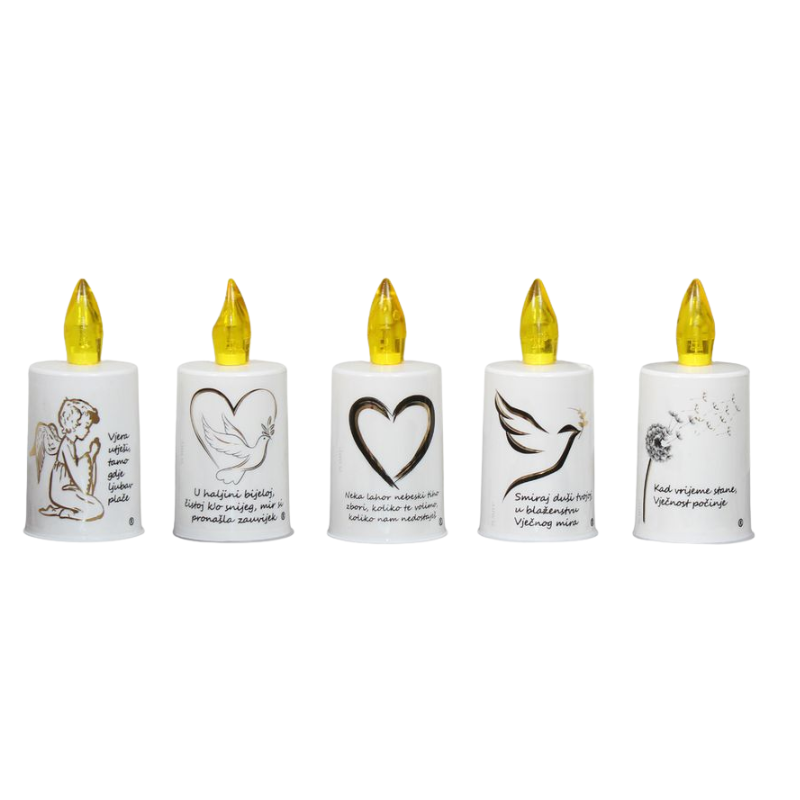 led smirna s natpisom