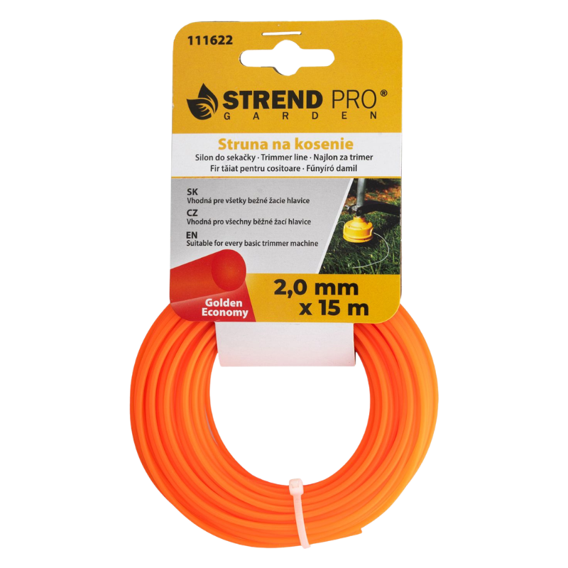 STRUNA ZA TRIMER, OKRUGLA, 2.0X15M, SK