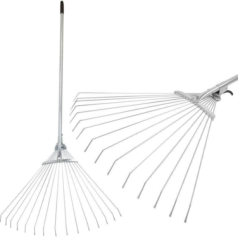 GRABLJE ZA LIŠĆE R116 85, 15 ZUBA, 850G, METALNA RUČKA