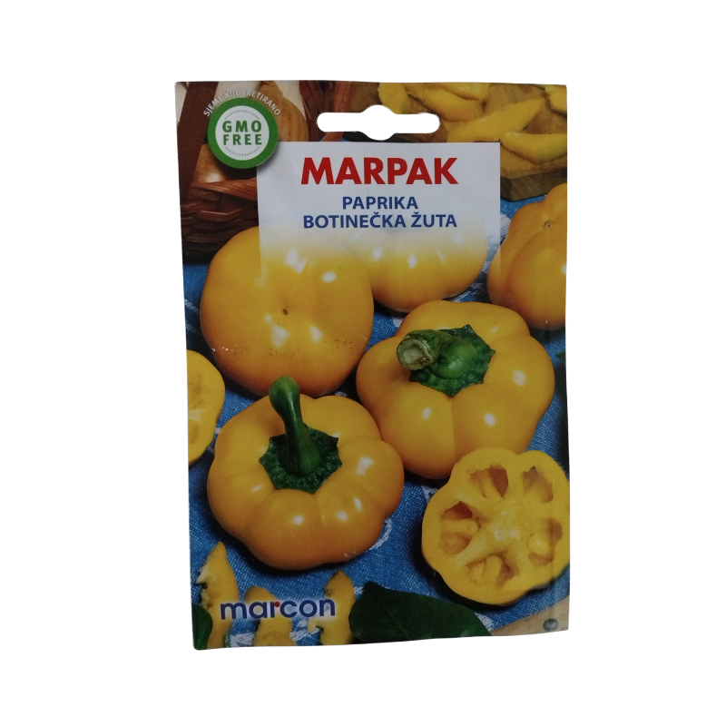 paprika botinečka žuta